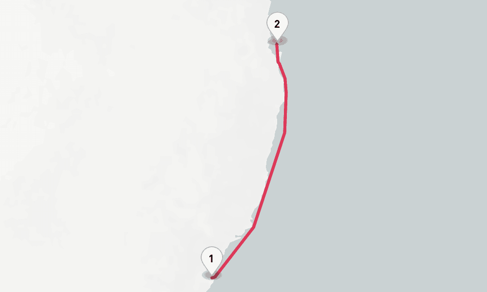 4 days, round-trip Tangalooma - Moreton Island 5日間