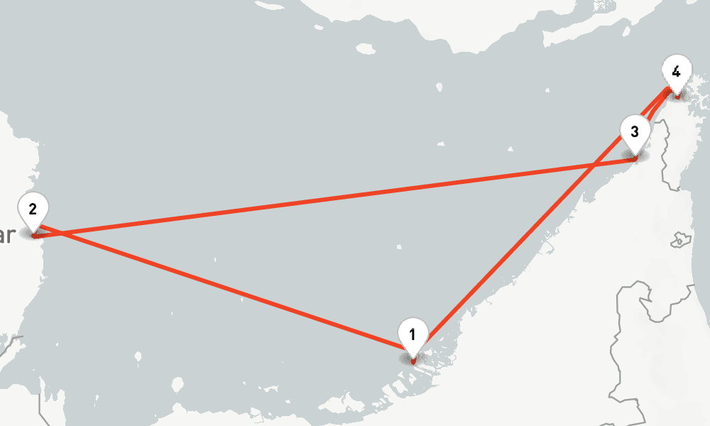 4 days, round-trip Iconic Arabia ndash 4Nights 5日間