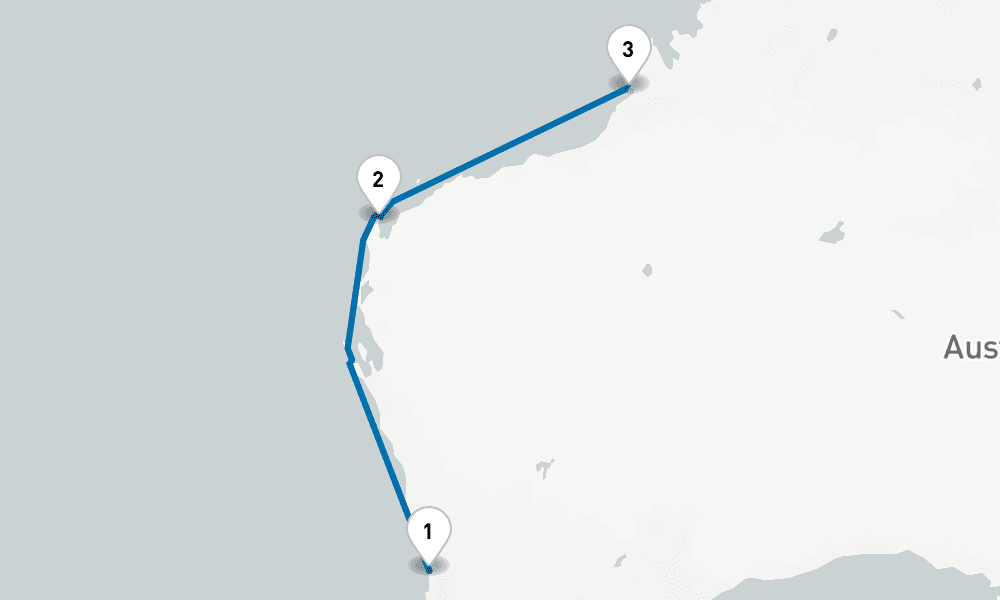 9 days, round-trip Coral Coast 10日間