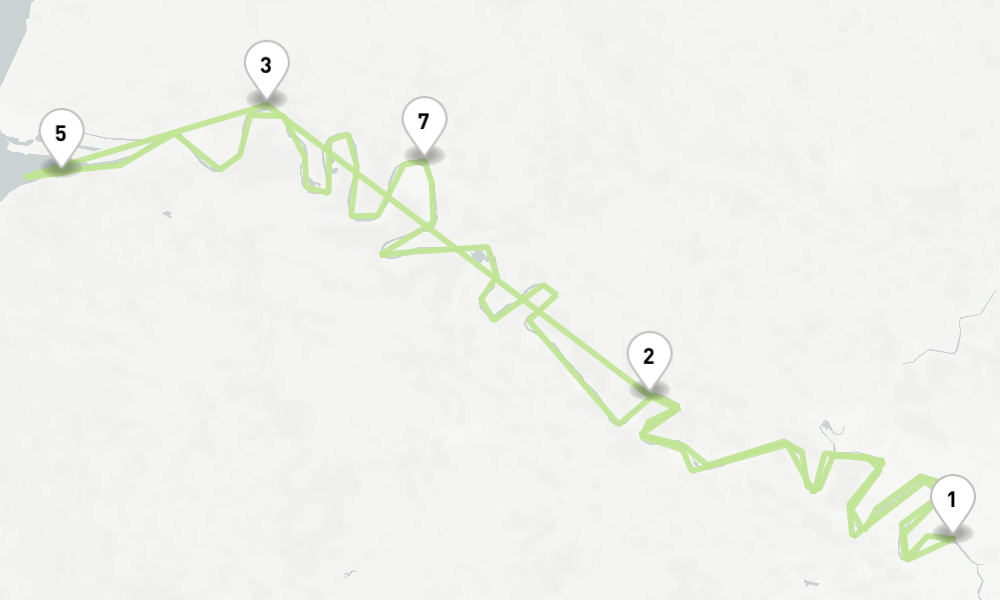 6 nights / 7 days, Paris Round trip