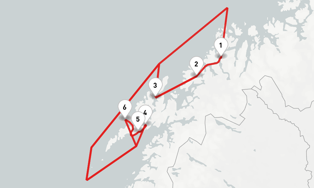 7 nights / 8 days, Tromso Round trip