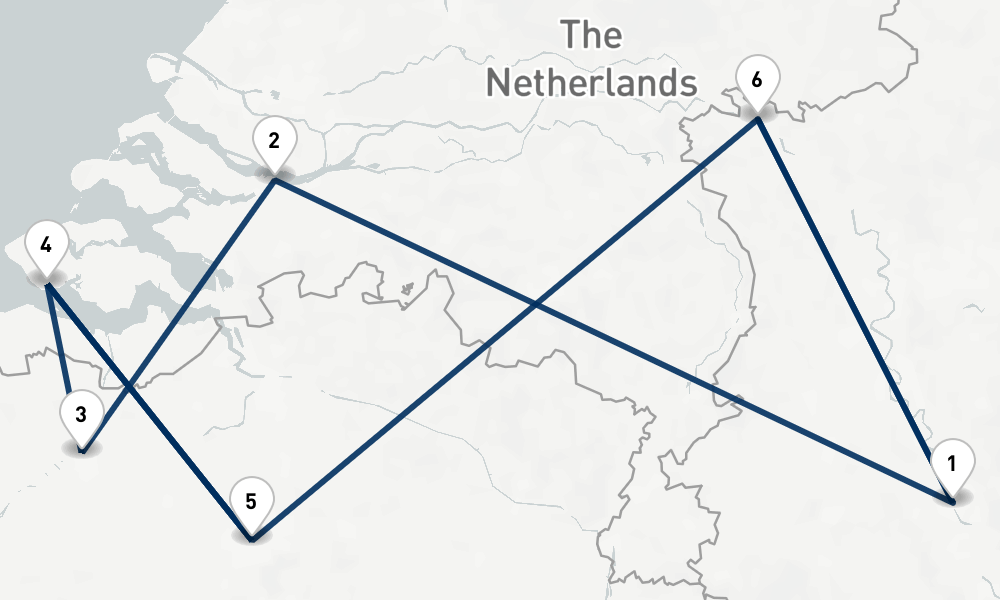 7 nights / 8 days, Cologne Round trip
