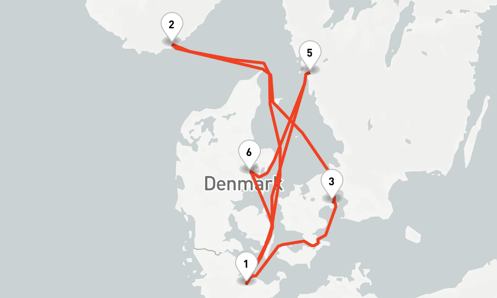 7 nights / 8 days, Kiel Round trip