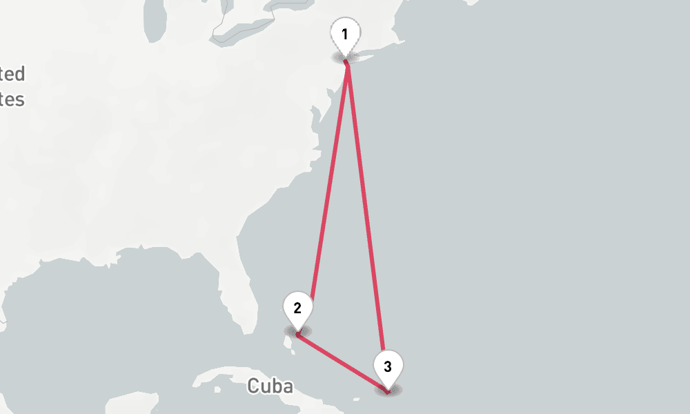 9 nights / 10 days, New York (Cape Liberty NYC) Round trip