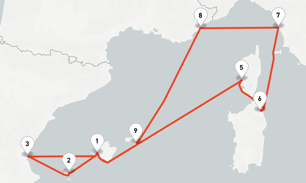 11 nights / 12 days, Palma de Mallorca (Majorca Island, Spain) Round trip