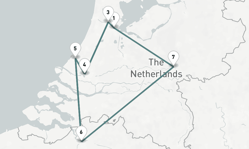 7 nights / 8 days, Amsterdam (Holland) Round trip