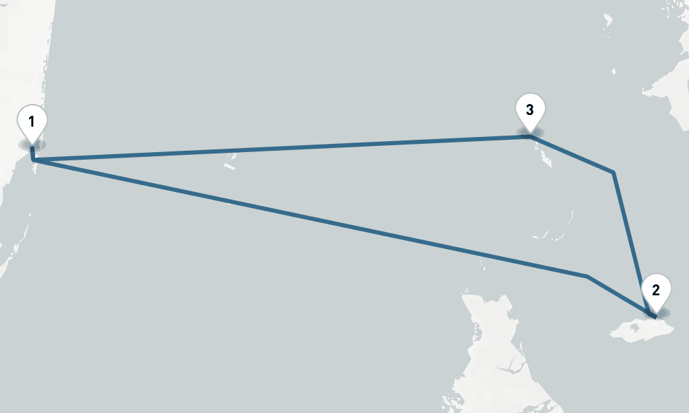3 nights / 4 days, Miami (Florida) Round trip