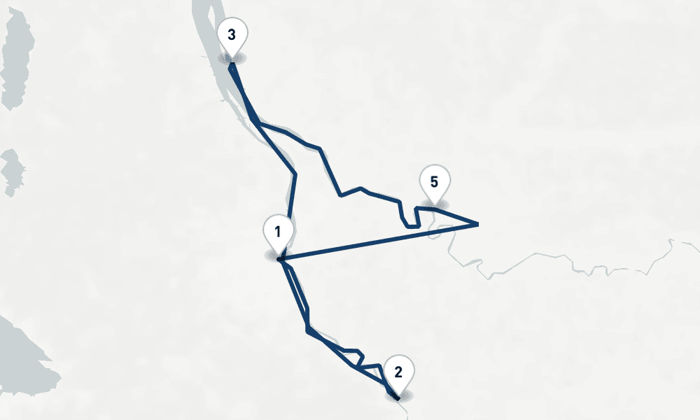 7 nights / 8 days, Bordeaux Round trip