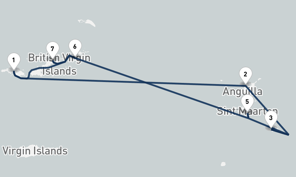 7 nights / 8 days, Saint Thomas Island (Charlotte Amalie, USVI) Round trip