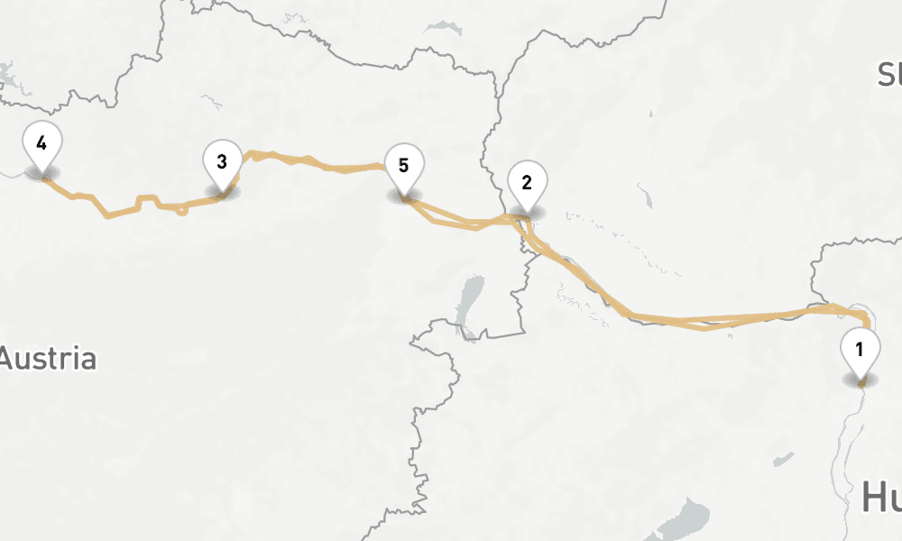7 nights / 8 days, Budapest Round trip
