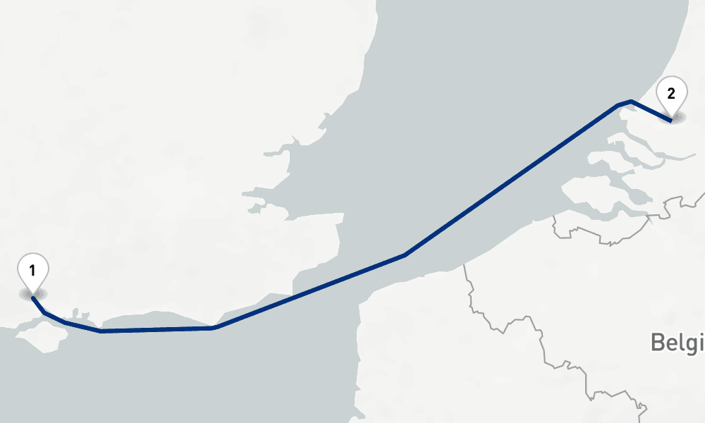 4 nights / 5 days, Southampton (England) Round trip