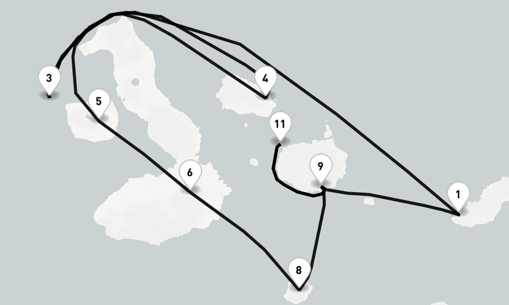 7 nights / 8 days, San Cristobal Island (Galapagos) Round trip