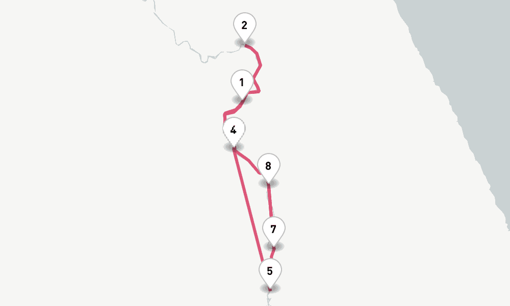 7 nights / 8 days, Luxor Round trip