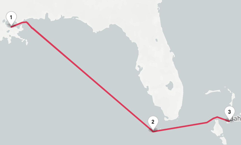 7 nights / 8 days, New Orleans (Louisiana) Round trip