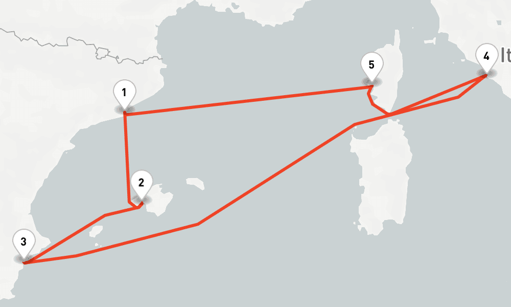 7 nights / 8 days, Barcelona Round trip