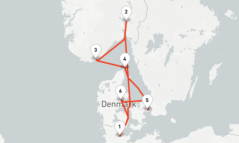7 nights / 8 days, Kiel Round trip