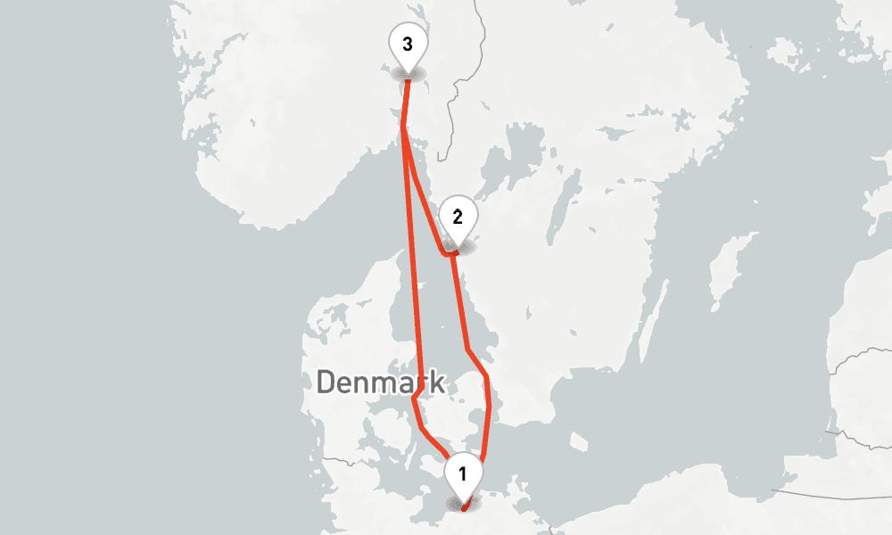 5 nights / 6 days, Warnemunde (Rostock, Germany) Round trip