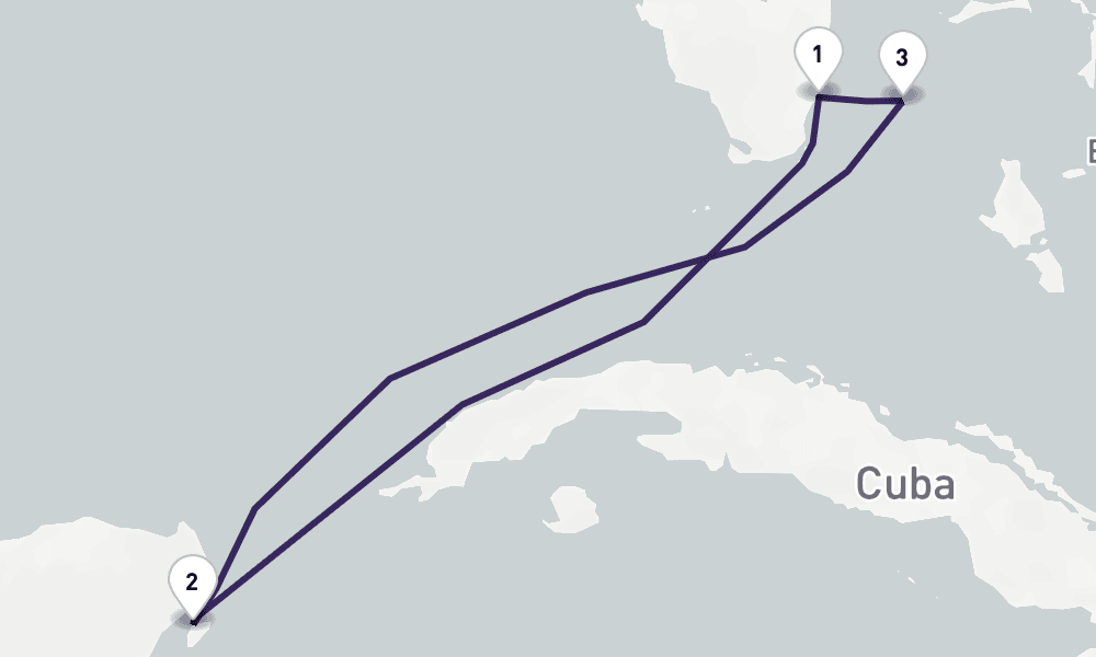 5 nights / 6 days, Miami (Florida) Round trip
