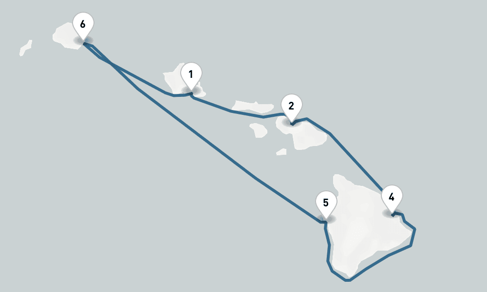 7 nights / 8 days, Honolulu (Oahu Island, Hawaii) Round trip