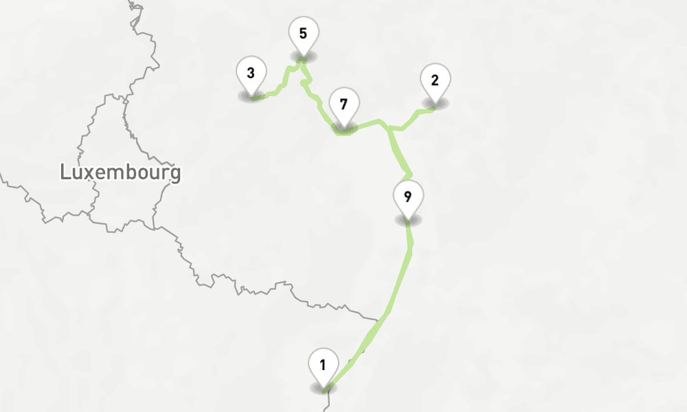 6 nights / 7 days, Strasbourg Round trip