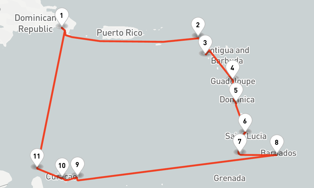 14 nights / 15 days, La Romana (Dominican Republic) Round trip