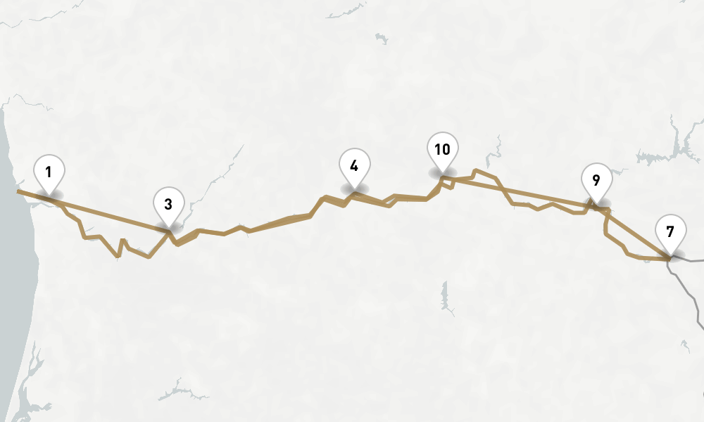 10 nights / 11 days, Porto Round trip