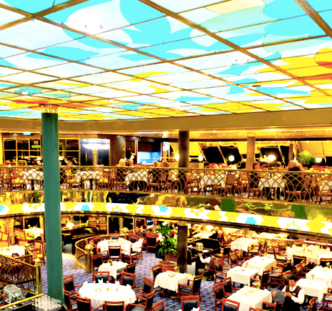 ホーランド・アメリカ、 メインダイニング・レポート