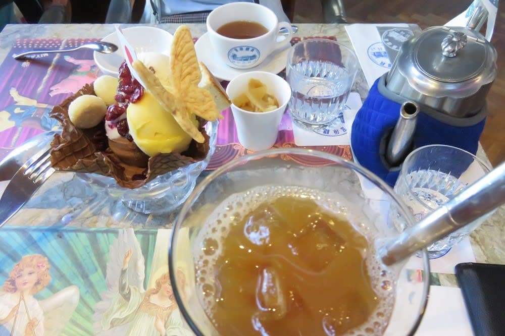 醉月樓沙龍(宮原眼科2Fレストラン)で優雅にお茶♪オリジナルパフェを食べる～台湾女子旅＆ダイヤモンドプリンセスで初クルーズー2018.12月・本編4-6