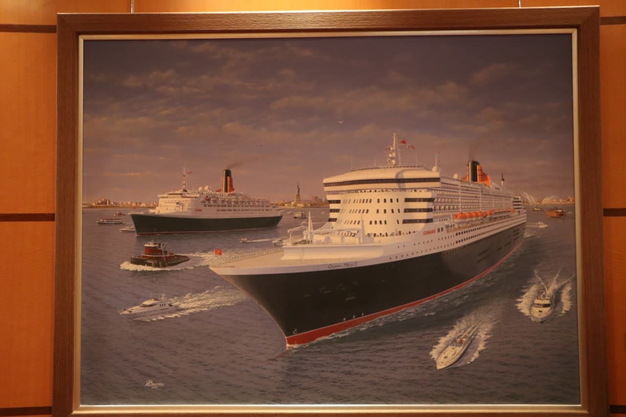 クイーンメリー２で行く東南アジア周遊クルーズ１０日間の旅③QM2船内