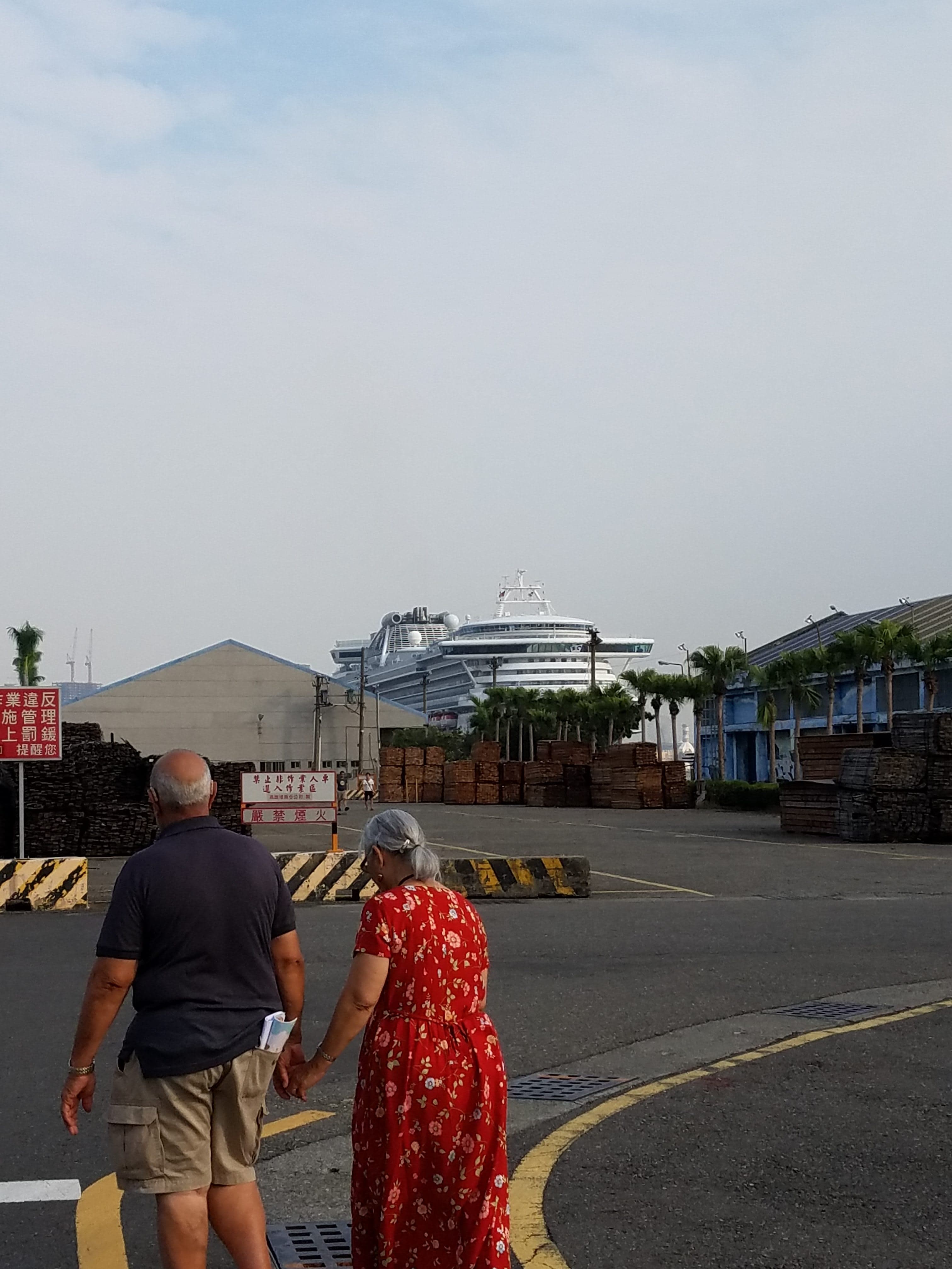 ダイヤモンドプリンセス秋の大航海乗船記2−高雄ぶらり町散歩