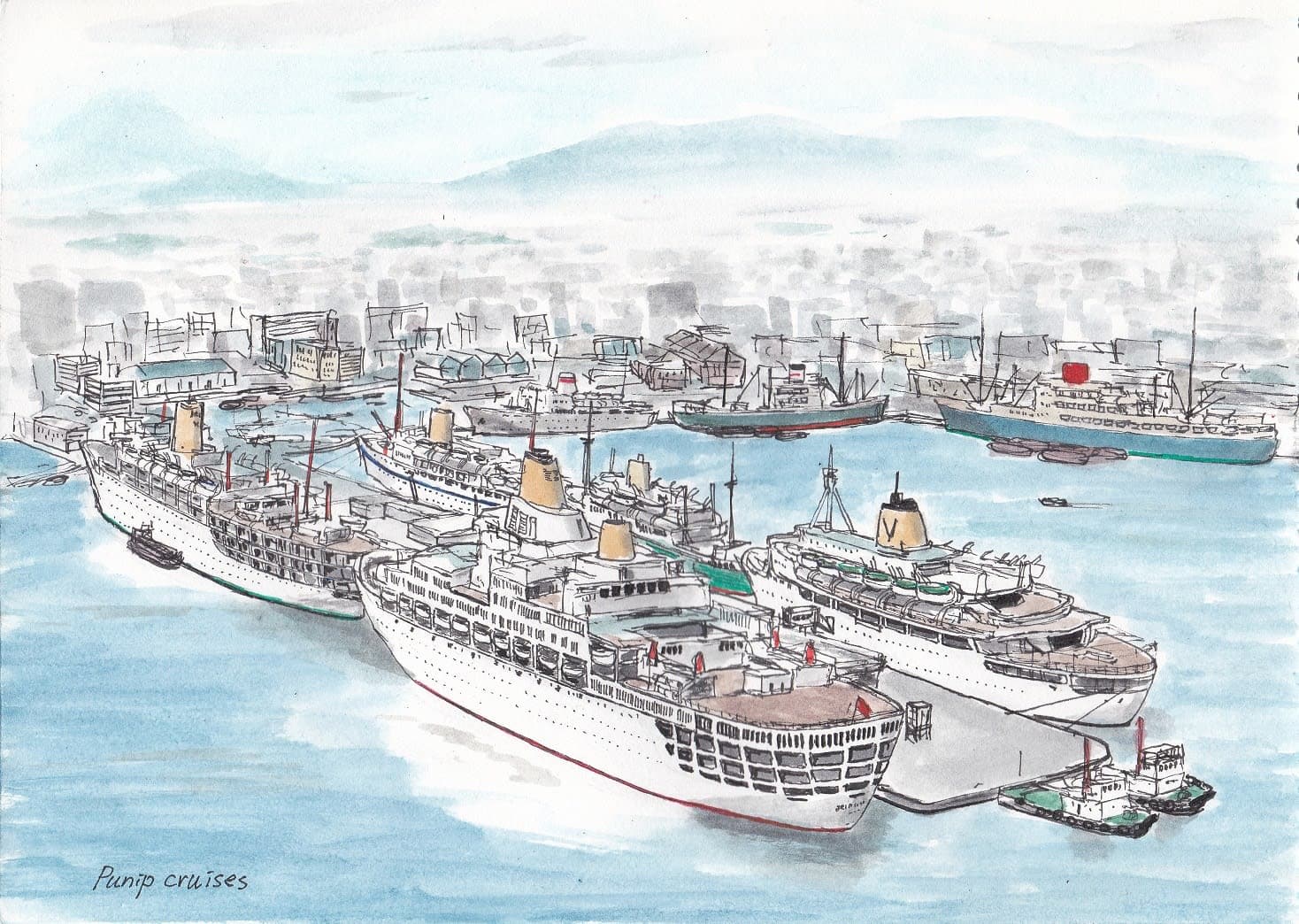 東京オリンピックのホテルシップ