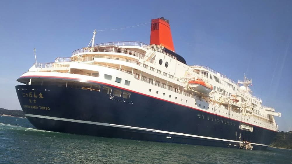 憧れのにっぽん丸で初クルーズ。娘の旅行記ー2018.8月③台風でクルーズが中止に！