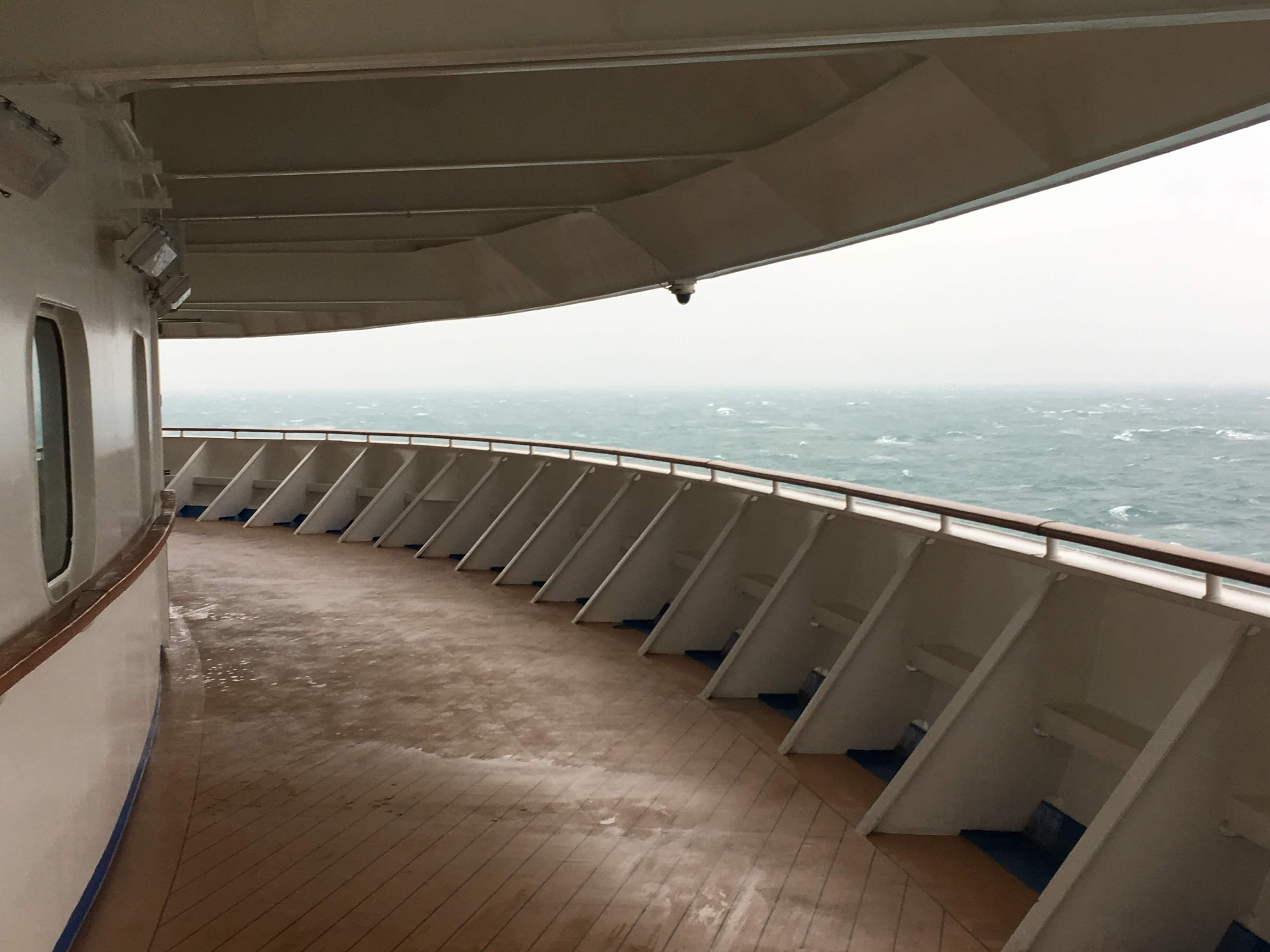 横浜発シンガポール行き乗船記（12月13日）