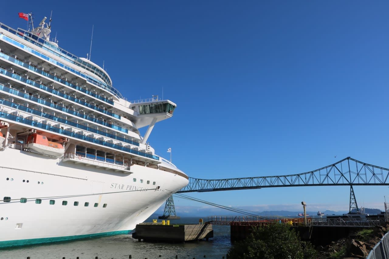 スター・プリンセス号で訪れたアストリア