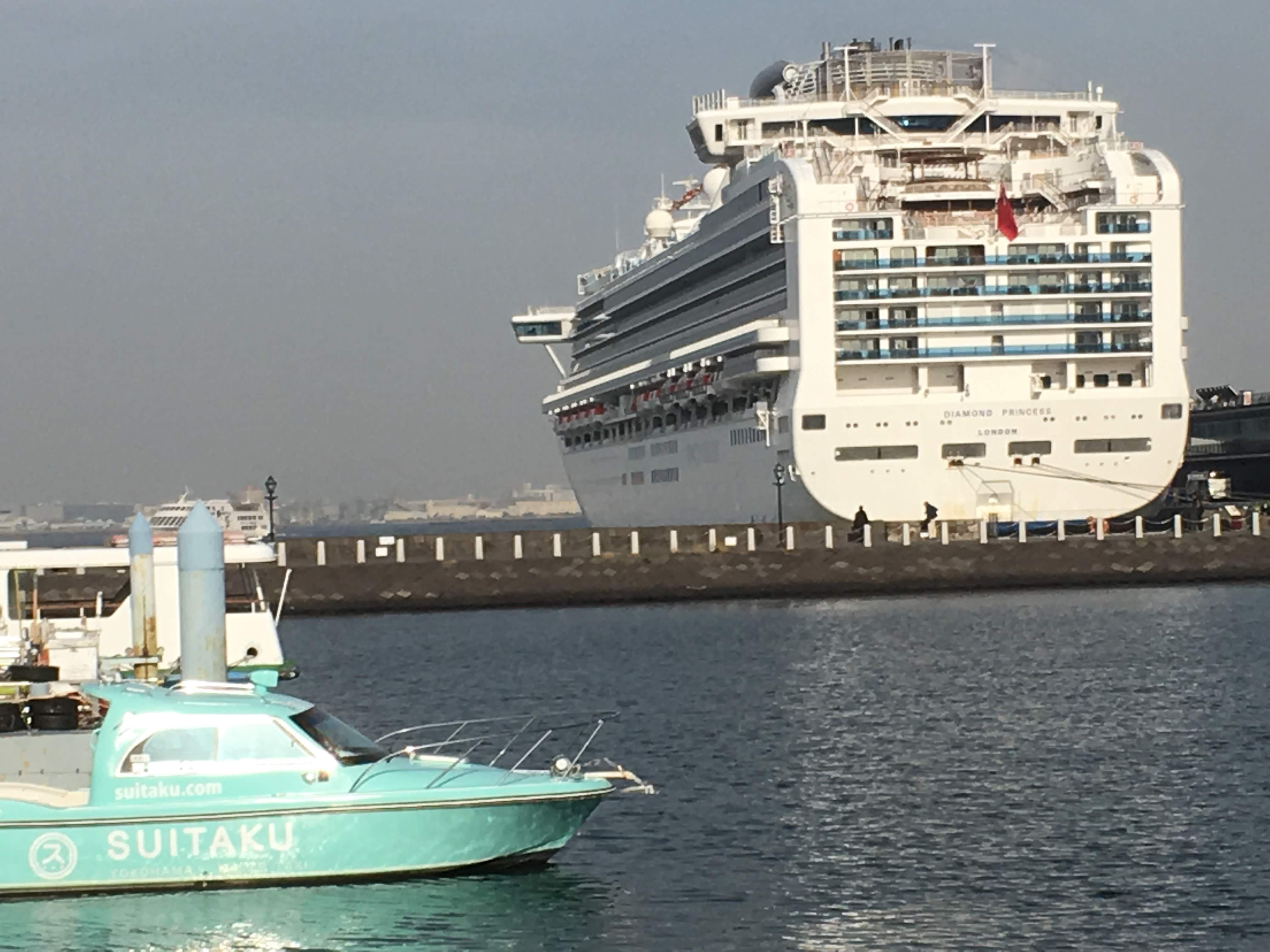 横浜発シンガポール行き乗船記（12月7日）
