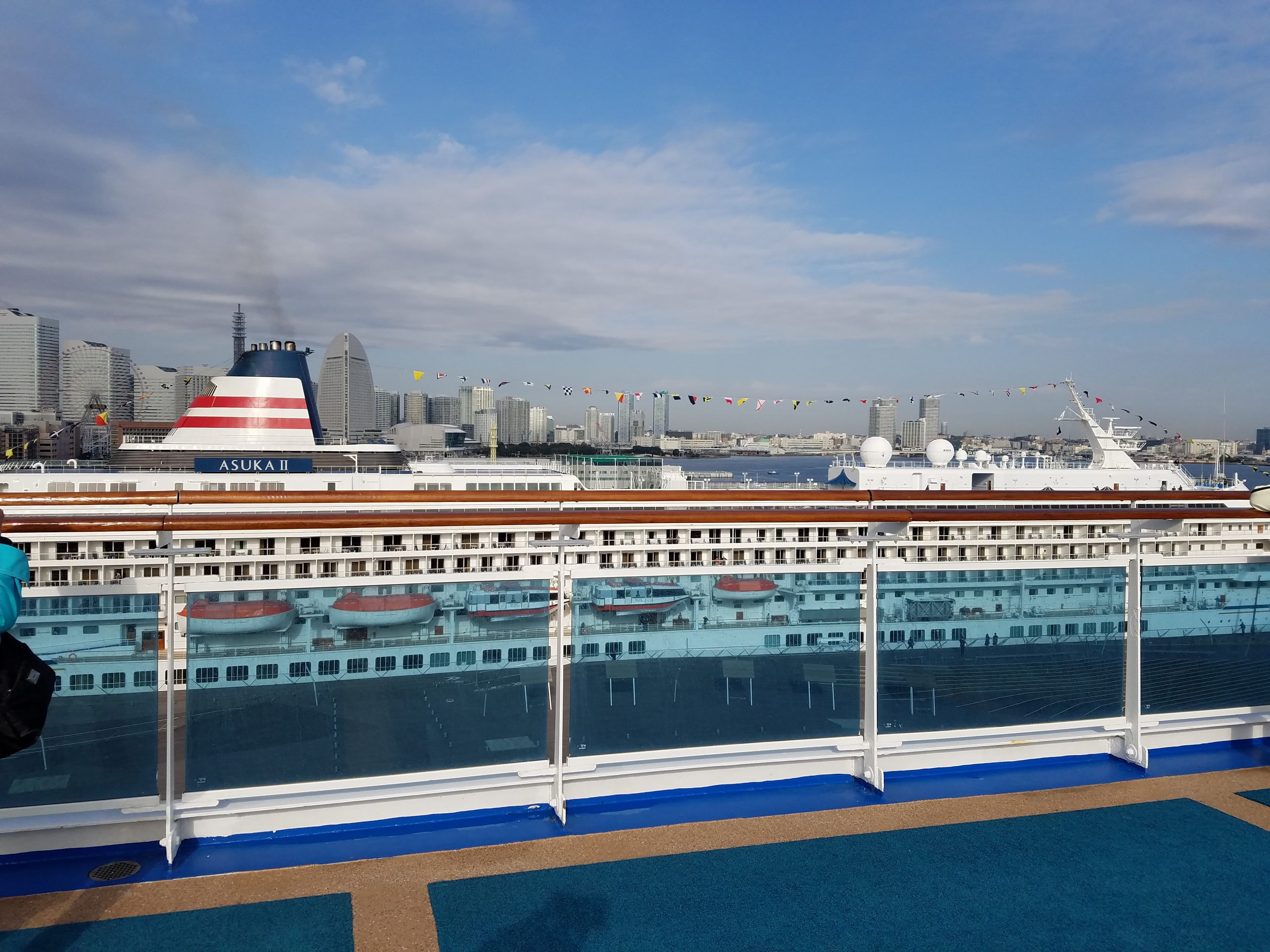 ダイヤモンドプリンセス秋の大航海乗船記2−横浜半日散歩