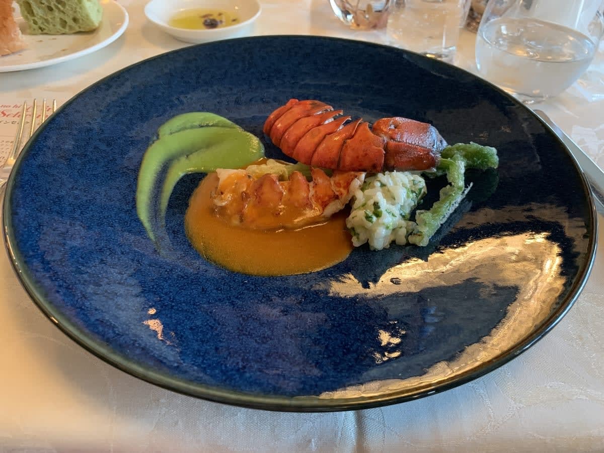 飛鳥IIで春の日ディナー