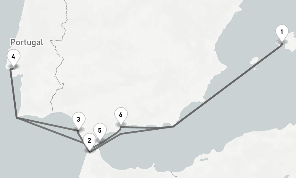 9 days, round-trip - Sonniges Iberien Und Marokko - AbBis Palma 10日間