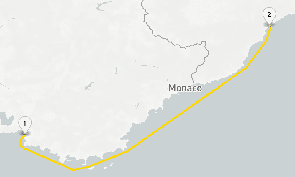 2 days, round-trip Mini Cruises from Marseilles 3日間