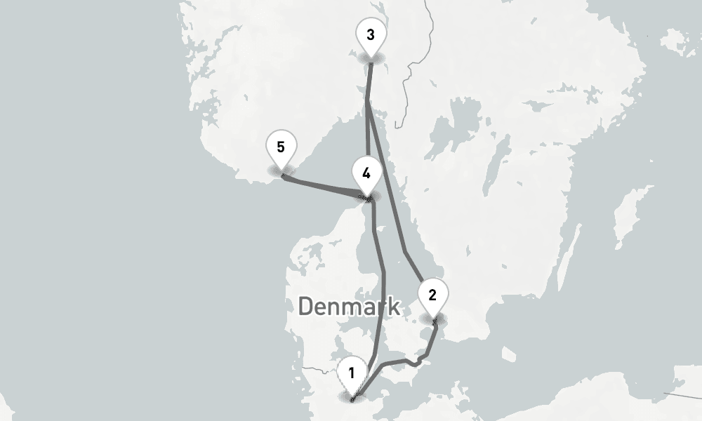 7 days, round-trip - Stippvisite Ins Nordland - AbBis Kiel 8日間