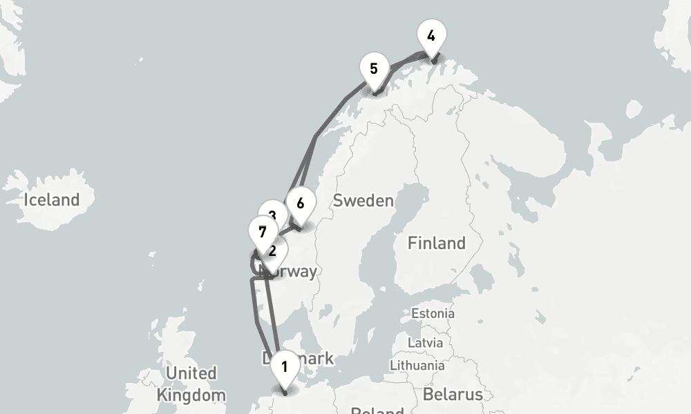 12 days, round-trip - Sommerzauber In Norwegen - AbBis Bremerhaven 13日間