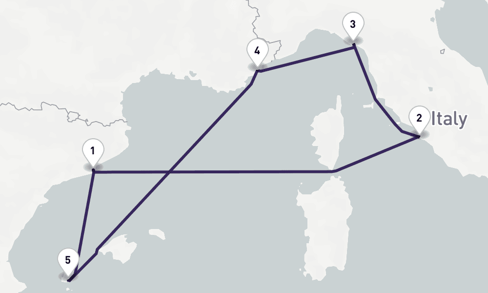 7 nights / 8 days, Barcelona Round trip