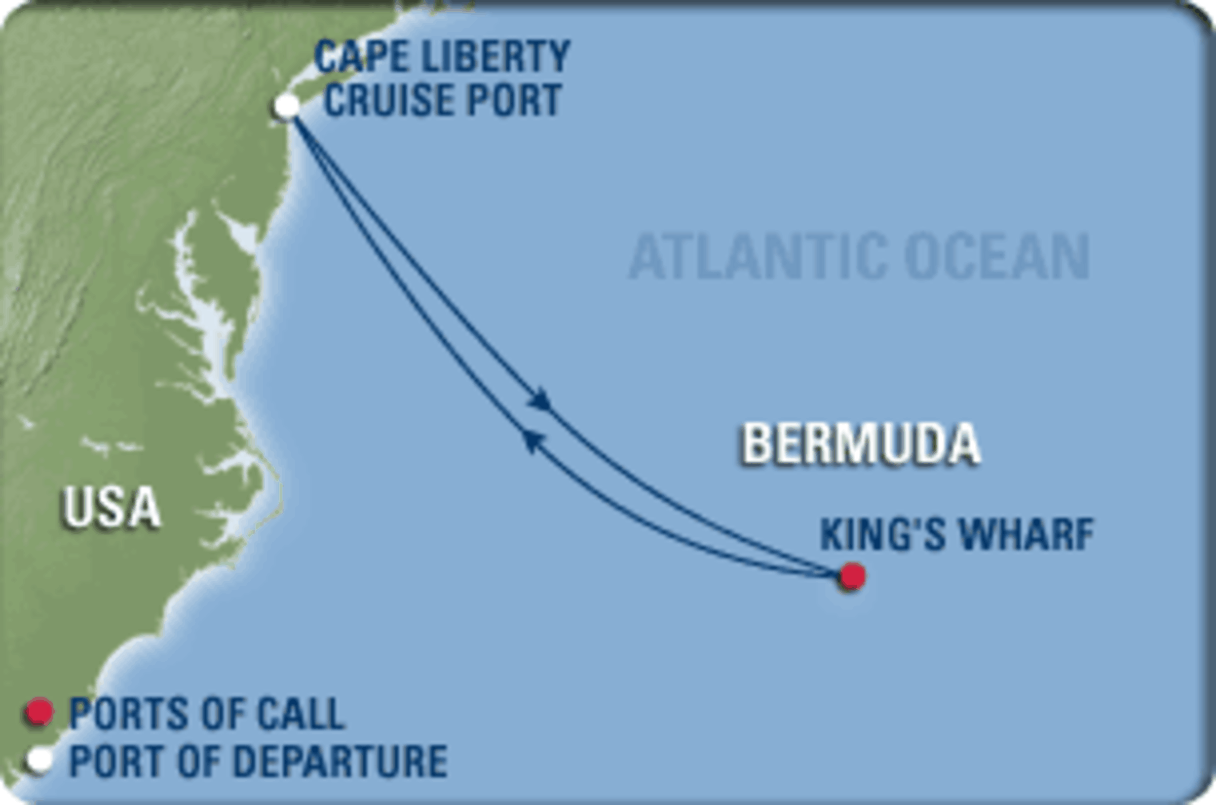5-days round-trip Bermuda Cruiseの写真