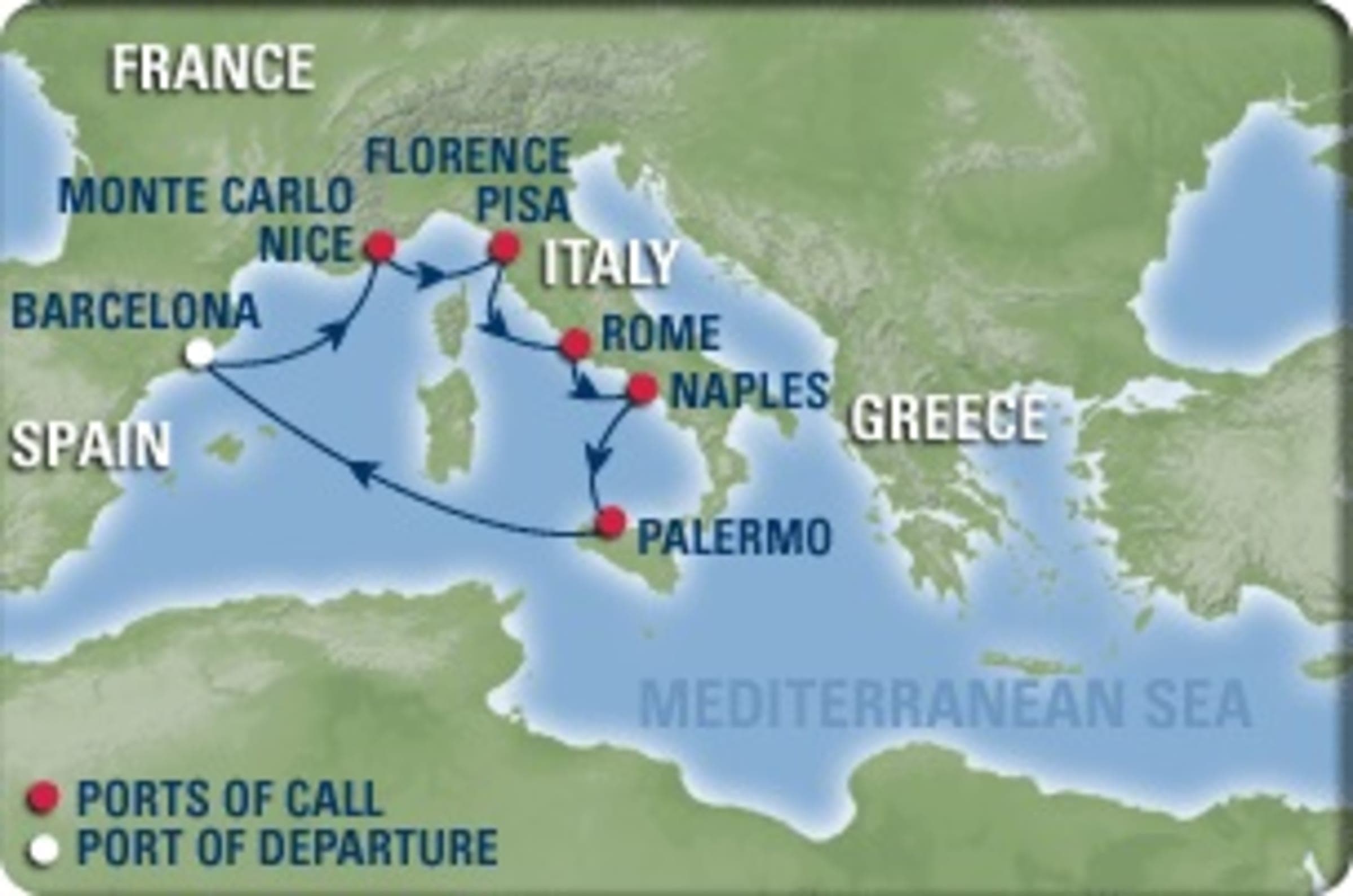 7 Night Western Mediterranean (Barcelona Roundtrip)の写真