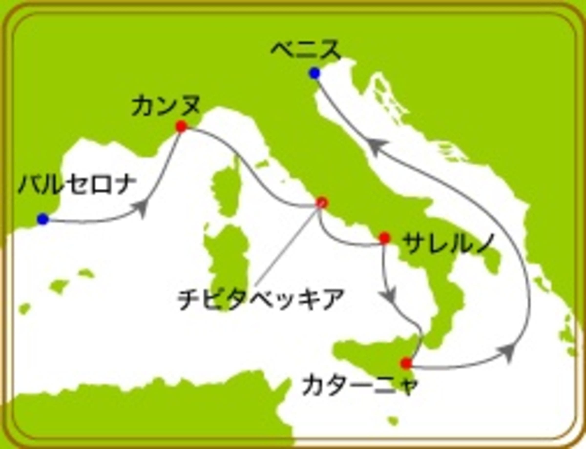7-days one-way Barcelona To Venice Cruiseの写真