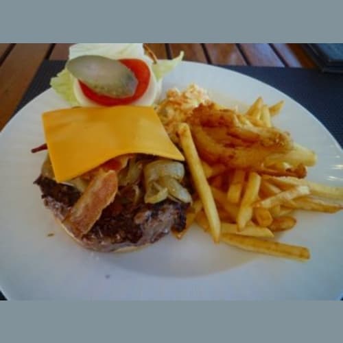 船のハンバーガー