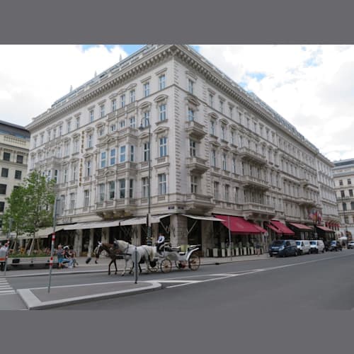 ウイーン会議が行われたというホテルSACHHR