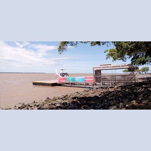 遊覧ヘリがあった