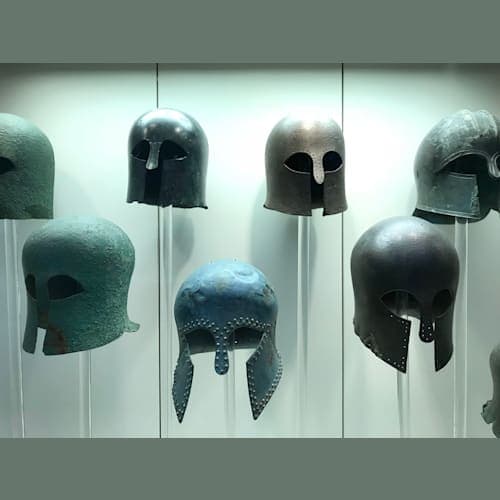 オリンピア遺跡の博物館