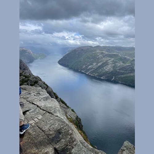 Preikestolen 崖の先っぽからの景色
